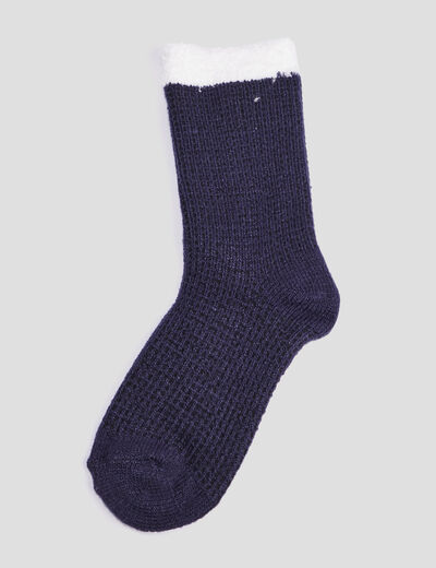 Chaussettes d'intérieur multicolore femme