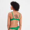 Soutien-gorge corbeille paddé vert menthe femme