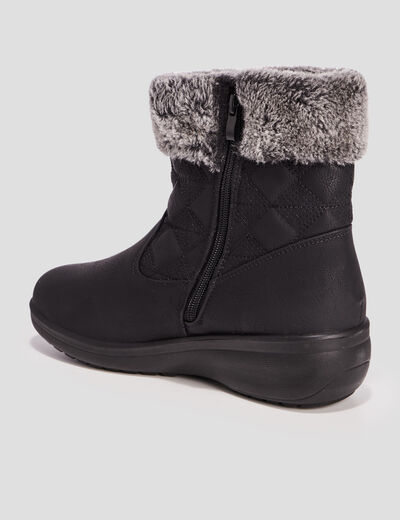 Bottines noir femme