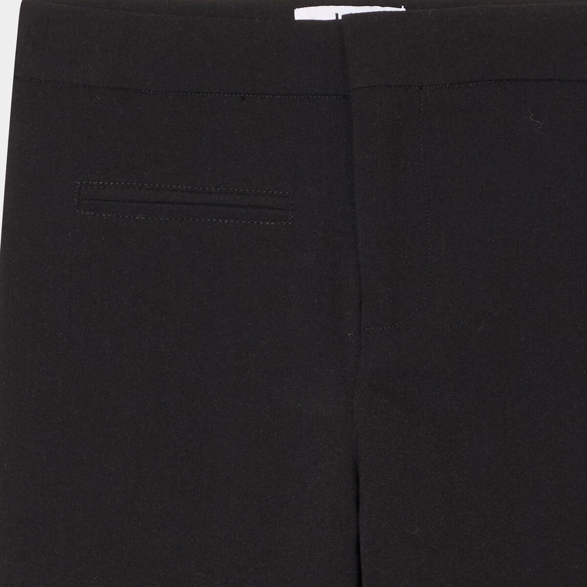 Pantalon flare noir fille