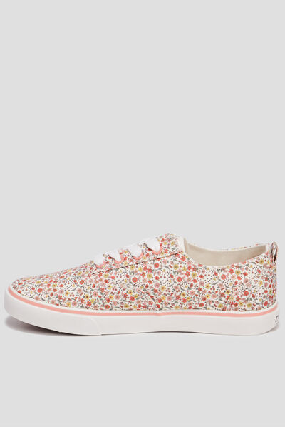 Tennis en toile à lacets Creeks multicolore femme