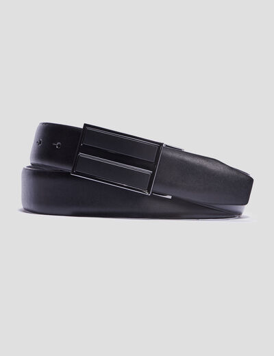 Ceinture noir homme