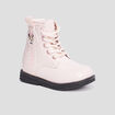 Bottines vernies zippées Minnie rose bébé fille