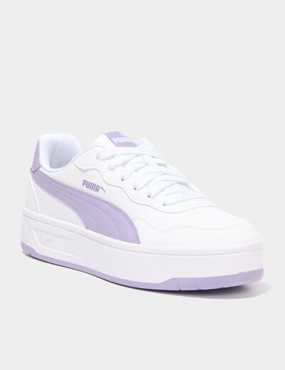 Tennis basses Puma Court Lally Skye violet femme