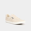 Tennis basses &agrave; lacets sable homme