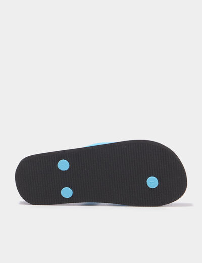 Tongs Sonic bleu gar&ccedil;on