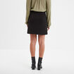 Jupe courte crayon noir femme