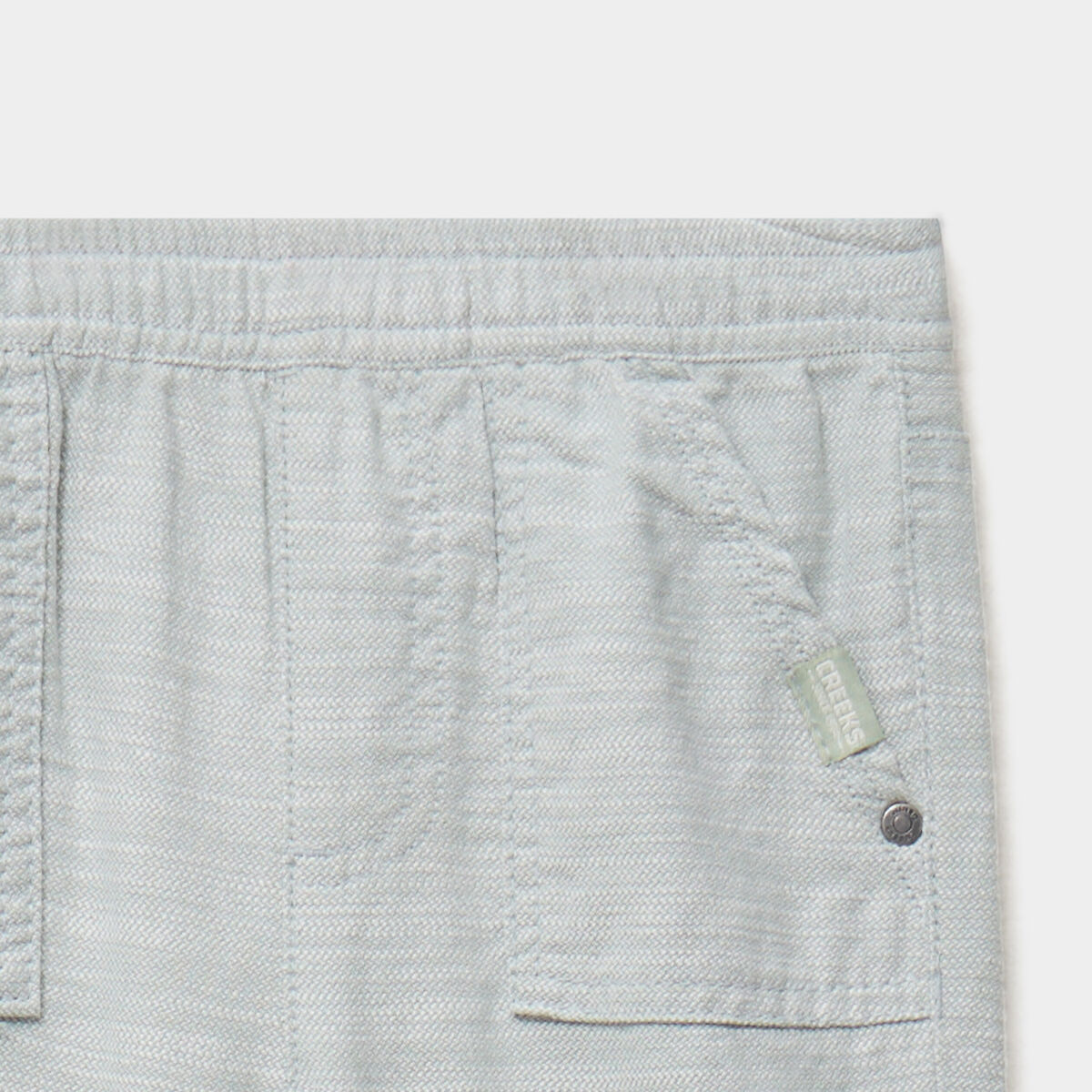 Pantalon 2-en-1 bermuda coton vert pastel b&eacute;b&eacute; gar&ccedil;on