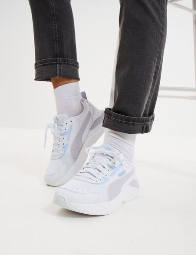 Baskets running à lacets Puma violet femme