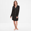 Chemise de nuit liquette noir femme
