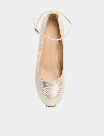 Escarpins à talons sable femme
