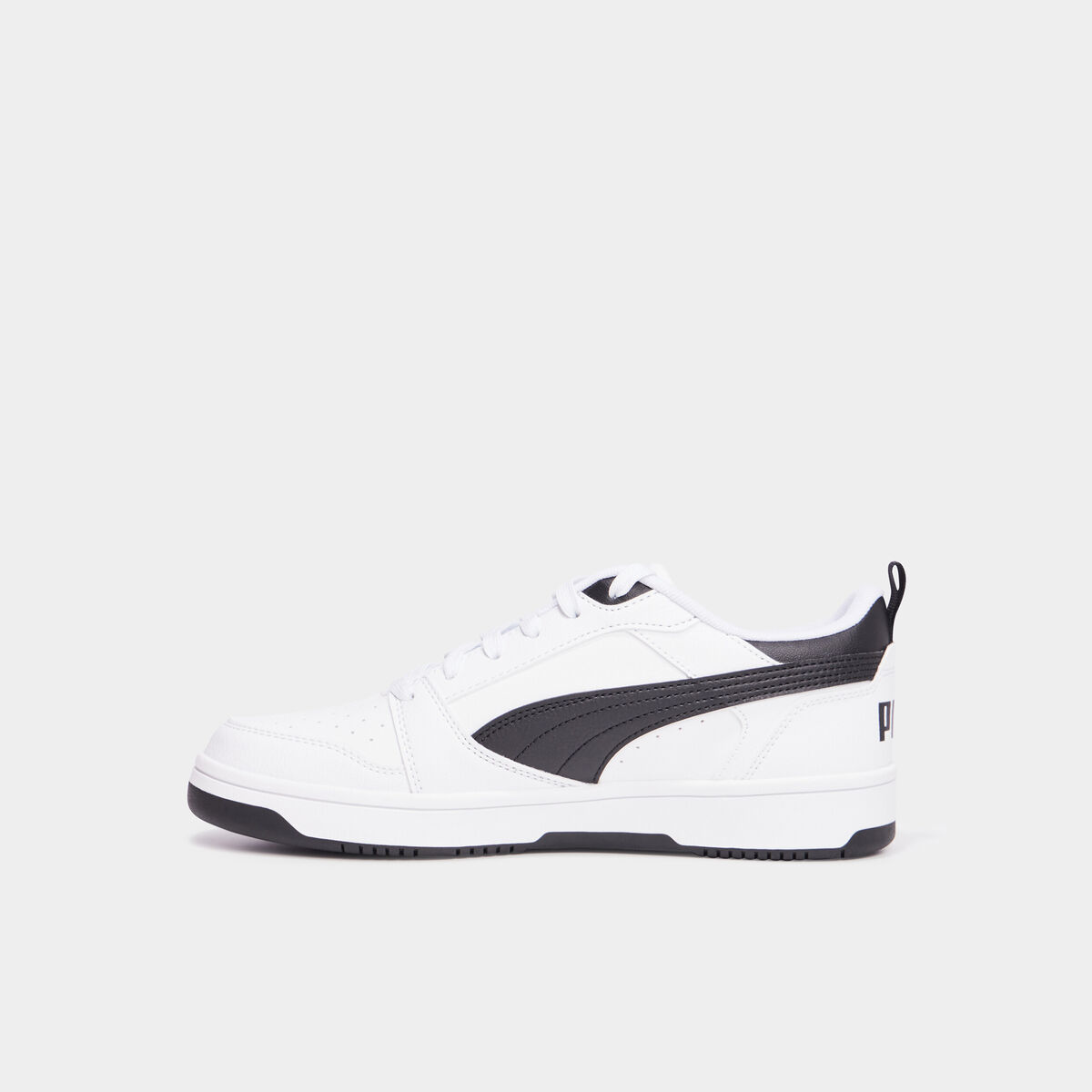 Tennis basses à lacets Puma blanc garçon