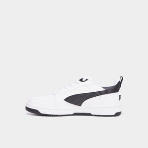 tennis basses a lacets puma blanc garcon Tennis basses à lacets Puma blanc garçon