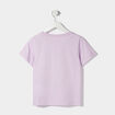 T-shirt manches courtes Minnie parme fille