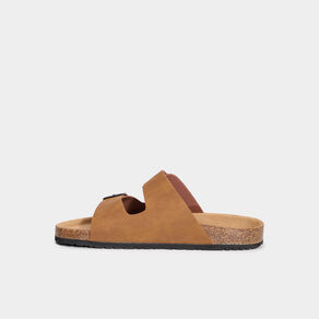 mules avec boucles marron clair homme Mules avec boucles marron clair homme