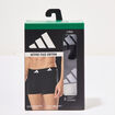 Lot 2 boxers Active Flex Adidas gris homme