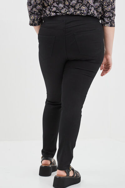 Jegging noir femme grande taille