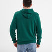 Sweat molleton à capuche hoodie vert foncé homme