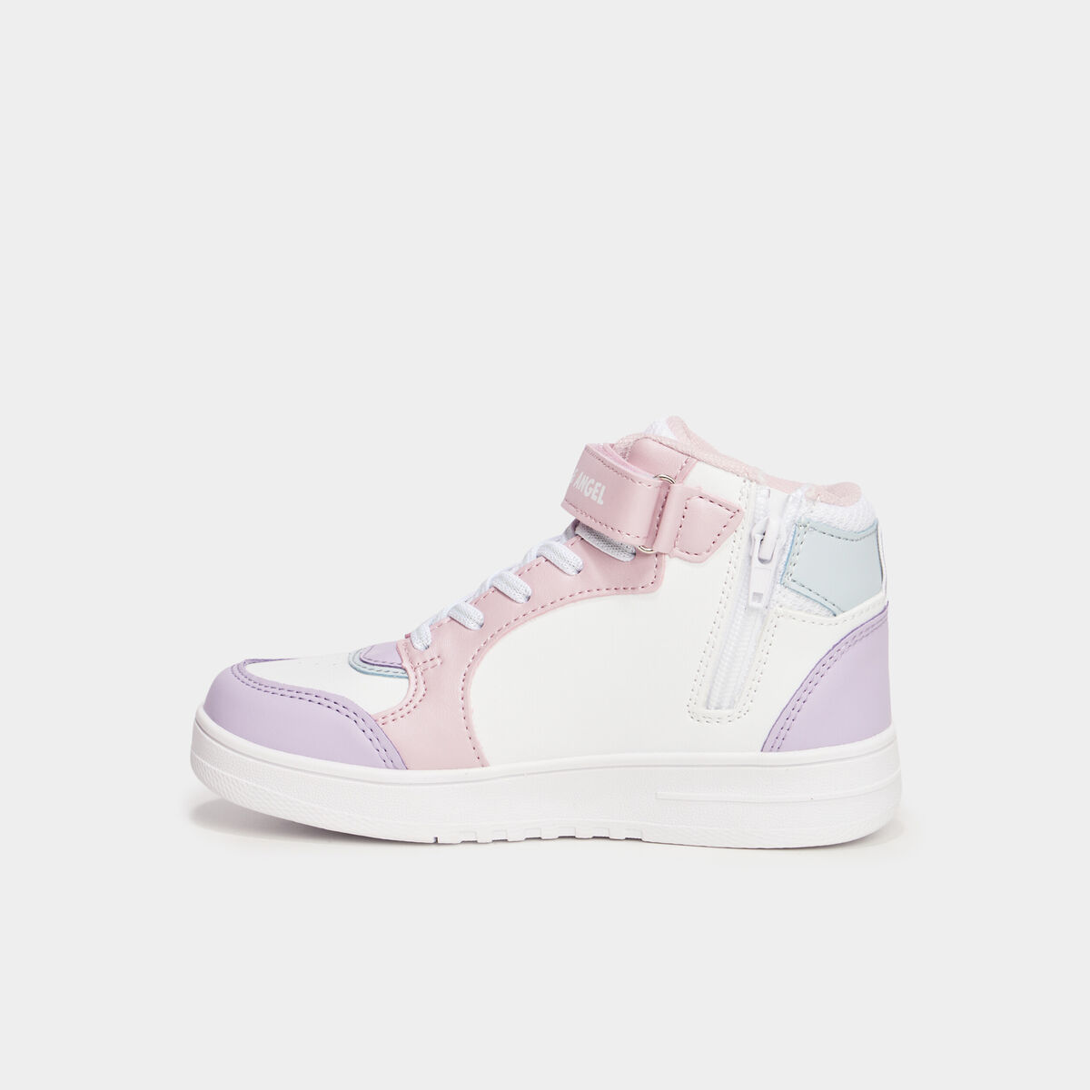 Baskets montantes zippées Stitch multicolore fille