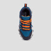 Baskets running à lacets Trappeur bleu garçon