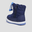Bottes de neige cordon de resserrage bleu marine bébé garçon
