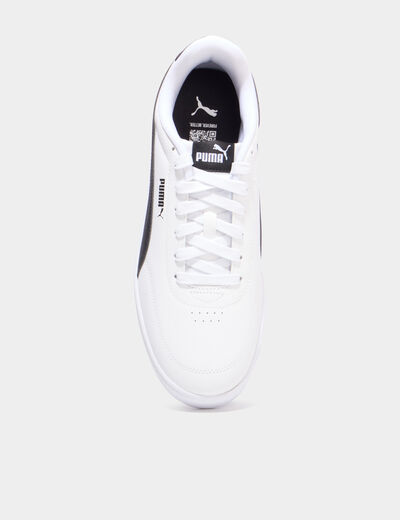 Tennis basses Puma Court Classic Clean noir homme