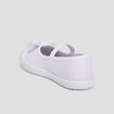 Babies en toile avec noeuds blanc fille