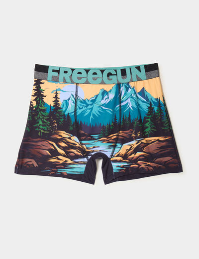 Boxer Freegun vert homme