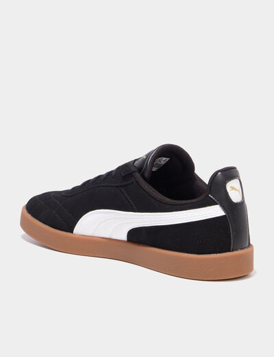 Tennis basses &agrave; lacets Puma Club noir homme