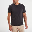 T-shirt col rond manches courtes Liberto gris foncé homme
