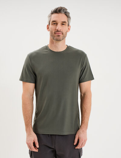 T-shirt confort respirant gris homme