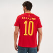 T-shirt maillot de football Espagne rouge mixte