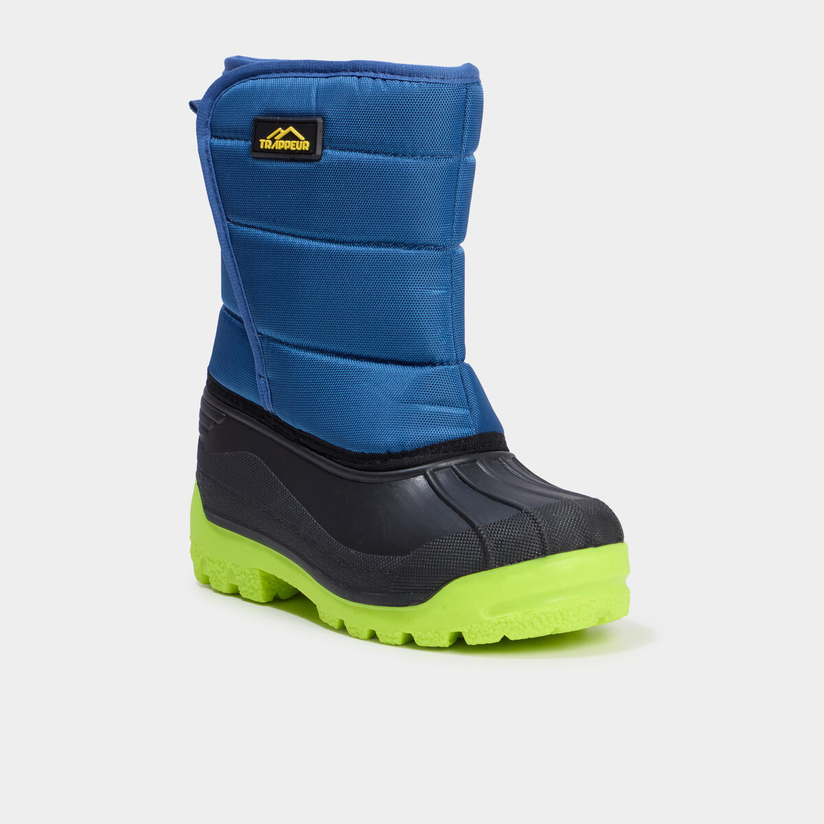 Bottes de neige fourr&eacute;es bleu marine gar&ccedil;on
