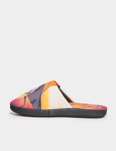 Chaussons mules Naruto multicolore garçon