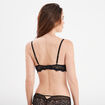 Soutien-gorge corbeille paddé dentelle noir femme