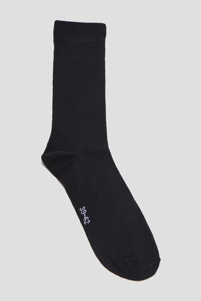 Lot 10 paires de chaussettes noir homme