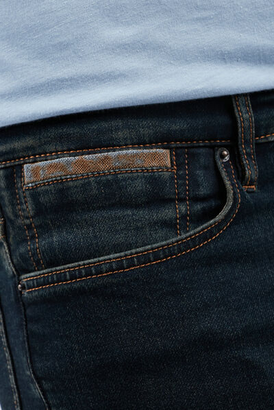 Jeans slim stretch Creeks denim dirty homme