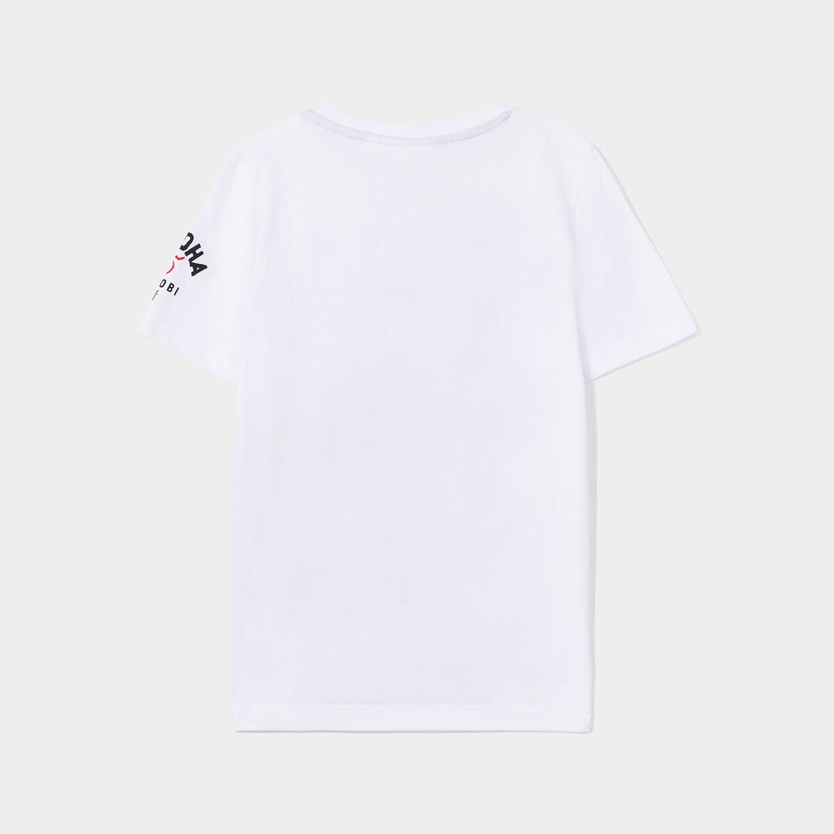 T-shirt manches courtes coton Naruto blanc garçon