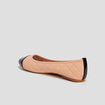 Ballerines matelassées sable femme