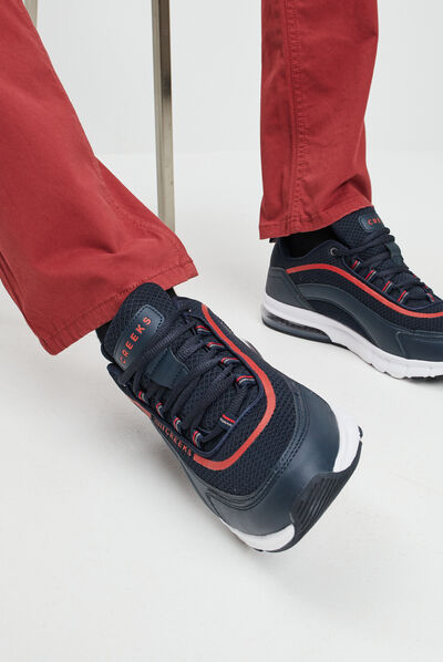 Runnings à lacets Creeks bleu marine homme