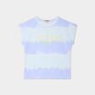 T-shirt manches courtes coton ecru fille