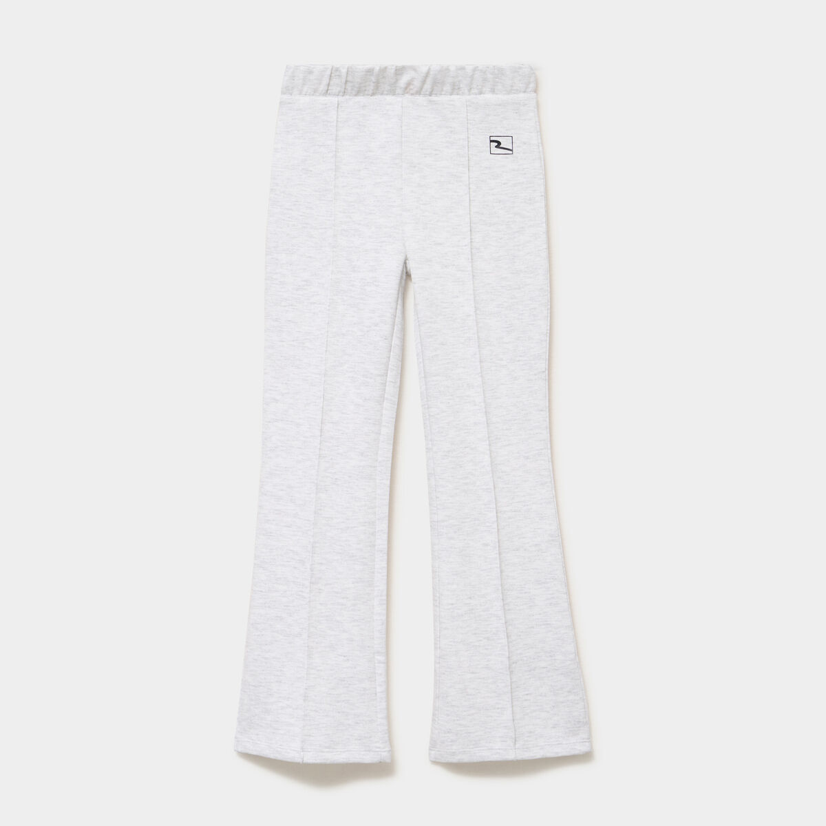 Pantalon de jogging bootcut stretch gris clair fille