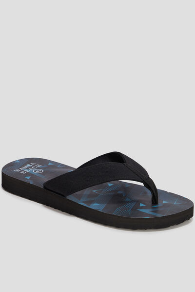 Tongs Wamea Beach bleu homme