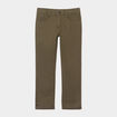 Pantalon regular avec poches vert kaki garçon