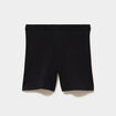 Short cycliste coton majoritaire noir femme