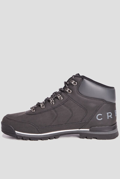 Bottines lacées Creeks noir homme