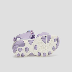 Sandales à scratchs multicolore bébé fille