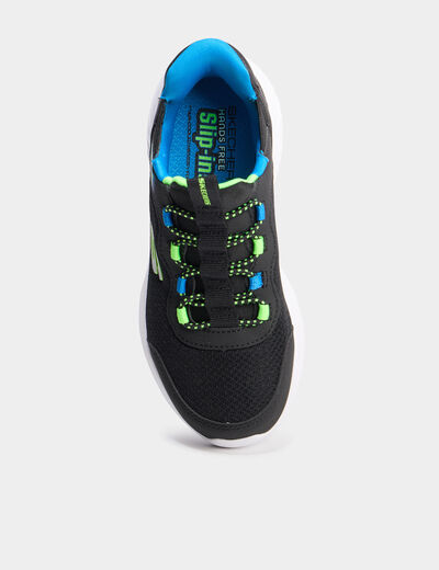 Baskets running Slip-ins Brisk Burst noir gar&ccedil;on