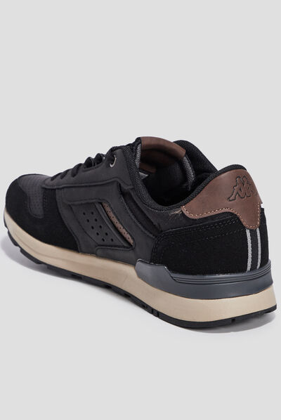 Runnings à lacets Kappa Midiano noir homme