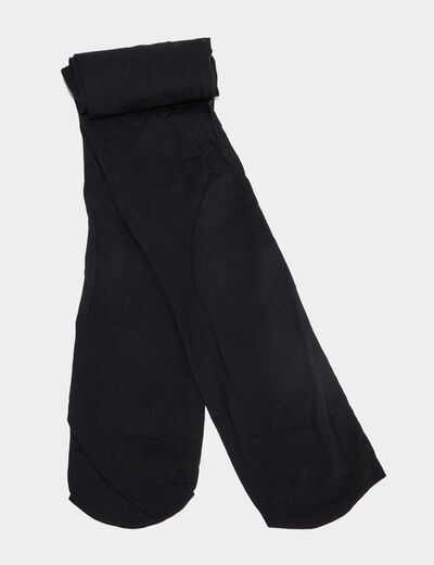 Collants noir fille